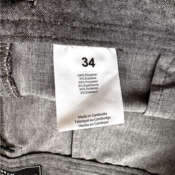 O’Neill Hybrid Hyperdry Shorts - Gray 34” - Picture 2 of 8